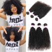 Brazilian kinky curly virgin hair 3 Bundles 100 Unrpocessed Virgin Brazilian Hair Weave Bundles