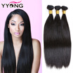 8A Brazilian Virgin Hair Straight 3 Bundles YYONG Hair Products Unprocessed Virgin Brazilian Straight Hair 100 Human Hair Weave