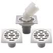 Enzorodi ERDT061CP stainless steel deodorant floor drain set washing machine floor drain