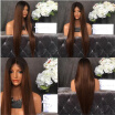 Ombre Human Hair Wigs Silky Straight 1b33 Ombre Lace Front Wig Brazilian Glueless Lace Front Human Hair Wigs