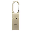 PNY must envoy fast buckle USB20 metal buckle U disk 32G