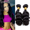 Virgin Peruvian Loose Wave 4Pcs Lot YYONG Hair Products Virgin Peruvian Hair Bundles Grade 8A Unprocessed Virgin Hair 4 Bundles