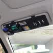 Car decoration CD folder sun visor cover multi-purpose sun visor CD disc bag disc storage folder car CD bag CD bag certificate folder black