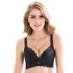 COSMO LADY Embroidered rimless bra sexy lace gathered ladies bra underwear