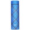 HAERS Fashion Straight Thermos Double Stainless Steel Cup Business Office Men&Women Tea Cup 450ml Stripe Pink