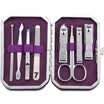 Jingdong Supermarket 777 nail knife set nail clippers repair beauty equipment combination 8 sets of NTS-6018 lavender purple import