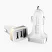 TIEMOTU CZ02 car charger a drag two car cigarette lighter to dual USB port fast charge smart phone universal car charger