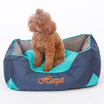 Huayu pet hoopet kennel dirty&resistant bite washable thickening warm Teddy bear bear waterproof dog bed S