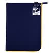 KOKUYO L-type zipper opaque mesh file data storage bag A4 dark blue 2 loaded WSG-KUK211DB