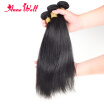 Anne Well Hair 8-26 inches 100 Virgin Hair Brazilian Straight Unprocessed Human Hair Weave Extension 4 Bundles Natural Black 1B