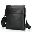 Scarecrow MEXICAN fashion men&39s bag men&39s casual shoulder bag men&39s first layer of leather Messenger bag business vertical paragraph package MXC50315M-03 black