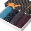 PLAYBOY Mens Underwear 4 Pack Gift Set Elastic Loose Boxer Briefs