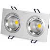 NVC cohort cob spotlight square double-headed led spotlights living room corridor aisle entrance lights light lights 6W warm yellow light 3000K