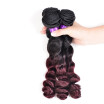 Ombre Peruvian Virgin Hair Burgundy Virgin Hair 3PcsLot Virgin Burgundy Hair Sexy Formula Hair Cheap Burgundy Weave Red Wigs