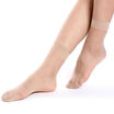 Longsan stockings women thin transparent crystal silk socks 10 double skin 10 pairs of black all yards