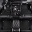 Antarctic Nanjiren fully surrounded by wire double detachable car mat BMW X5 black leather black wire ring special car custom factory straight hair