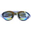 NHYD Swimming goggles coated anti-fog men&women large frame swimming glasses gift ear plug NJ1682M gray