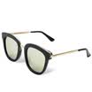 Blue Bluekiki polarized sunglasses female sunglasses color film fashion polarized driving mirror 7015 black box white mercury