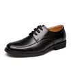Yicki EGCHI Dress shoes men&39s shoes business casual shoes lace shoes 6603 black 43