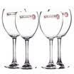 Pasabahce imported lead-free royal series goblet red wine glass wine glass 4 loaded 420ml 44829