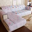 FANROL sofa mat four seasons sofa sets of mats cloth sanding sofa toilet cover simple double-sided sofa cushion set mirror flower water month 90 90cm