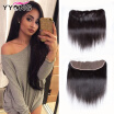 8A Virgin Brazilian Lace Frontal 13X4 Bleached Knots Virgin Frontal Piece Straight Lace Frontal Brazilian Free Middle 3Part