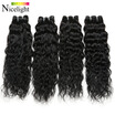 Mongolian Water Wave Virgin Hair Meches Bresilienne Lots 4 Bundles Human Hair Weave Bundles Mongolian Virgin Hair Ocean Wave