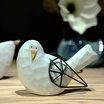 Arts&Crafts White Ceramics Birds Home Modern Simple Living Room Animal Decoration - Li Bun Decoration