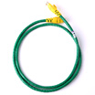 AMPC AMCOM AMCAT60820 YE Engineering Grade VI Cable CAT6 Gigabit Copper Oxygen Free Copper Network Crystal Head Connection Jumper 2 m Yellow Jacket