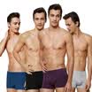 TINSINO men&39s underwear modal in the waist soft breathable comfortable flat pants mixed color four loaded L