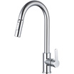 MEJUE Z-1120 pull-type faucet whole copper main hot&cold vegetable basin sink kitchen faucet