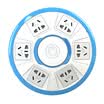 Break TOP 6 Colorful Series Anti-overloading Tray 3m Total Control TOP 5C Mint Blue Socket Plug Insert
