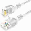 Shanze SAMZHE engineering class six cable CAT6 pure copper gigabit 8 core twisted pair jumpers Category 6 RJ45 oxygen free copper network cable BHE-6400 white 40 meters
