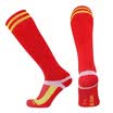 Star Square Sports Socks Men & Women Socks Running Socks Red 001R