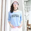 Red Bean IDF Women &39s Day Japanese Garden Wind T - shirt Female DWGBT204V A2 Light Blue 155 80A