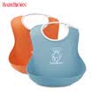 Sweden BABYBJORN Soft Bib anti-debris children mouth blue&green orange 2 only installed more than 4 months origin of Sweden