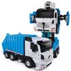Jia Qi JIAQI TT676 machine change British League defender a key deformation voice remote control smart electric cartoon prototype deformation robot toys