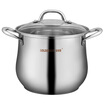 Golden Key GOLDEN KEY soup pot 304 stainless steel thickening of the special pot soup 24cm GK-TG24K1F