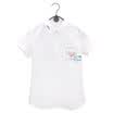 Red Bean &39s IDF Women&39 s Graffiti Style Short Sleeve Shirt Female FCD7101B 04 Ben White 165 88A