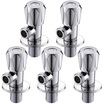 KEGOO K06002 full copper angle valve set hot&cold water universal 4-point triangular valve eight character valve water stop valve
