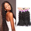 Mink Malaysian Curly Hair 5pcs unprocessed malaysian virgin hair deep wave cheap curly virgin hair malaysian human hair