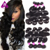 Indian Virgin Hair 4 Bundles Body Wave Hair Human Hair Bundles 8a unprocessed Raw Virgin Indian Hair Weave Wavy Indian Body Wave