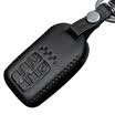 Huarong Roewe RX5 key bag hand sewing smart three-key black special car leather key set key ring