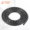 PowerSync ACLWAGW2G0 cable USB cable winding tube protective cable wire organizer black