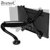 Brateck T91W 13-27 in Non-perforated LCD Monitor Bracket Desktop Universal Swing Lift Display Stand Single-Screen Computer Bracket Arm