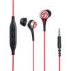 TEUFEL iTeufel Move German-style stereo sports earphone with microphone can be put in the ear headphones black&red