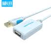 USB Vendor USB Extender Male to Mother USB Extend Cable Cable Printer Signal Amplified Data Line Ice Blue 10m VAS-C01-S1000