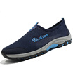 Precentor breathable sports shoes men&39s casual shoes hollow hole hole shoes 667 blue 40 yards