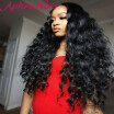 Aphro Hair Brazilian Natural Wave Hair 100 Virgin Human Hair 4 Bundles 8A Grade Natural Color