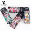 Playboy Mens Underwear Ice Silk Summer Mens Boxer Mid-rise Bottom Corner Shorts Head 4 Pack 5595 Mixed Color XXL